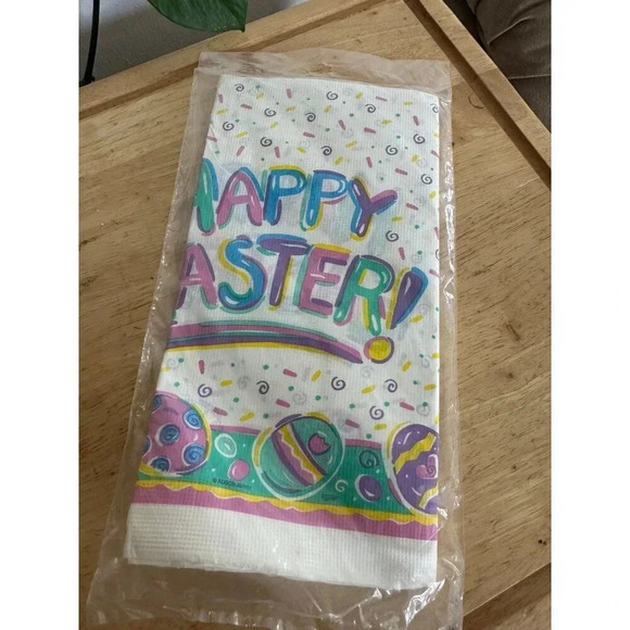 Vintage EASTER table cloth NEW - Picture 4 of 4